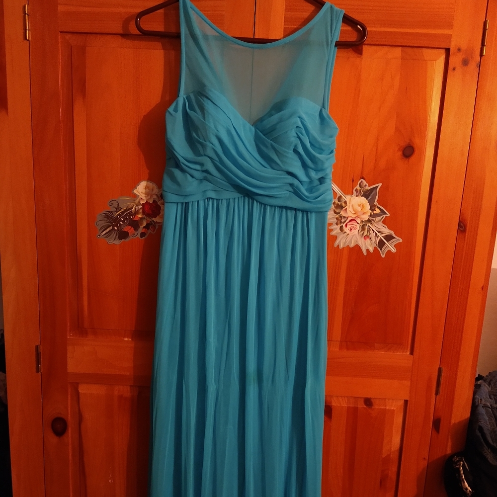 Light Teal Gown